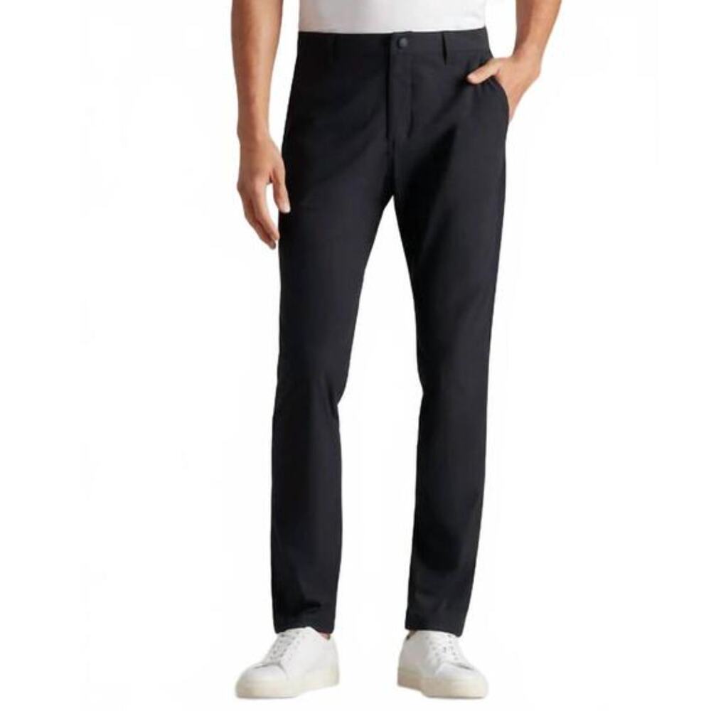 RHONE Black Commuter Pants Tech Work Pants Dress Pants | Size 35 slim fit